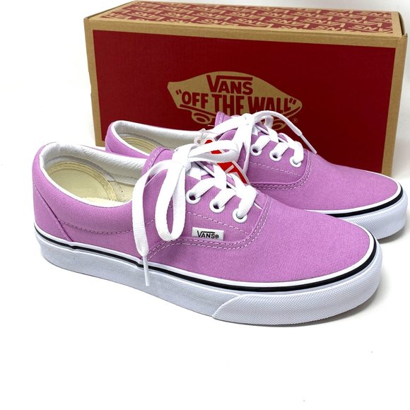 🌸 Sale 🌸 VANS Era Orchid Canvas White Sneakers Women's Sizes VN0A54F13SQ - Picture 6 of 10